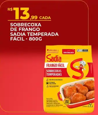 Sobrecoxa de frango sadia temperada fácil
