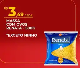 Supermercado Precito Massa com ovos renata oferta