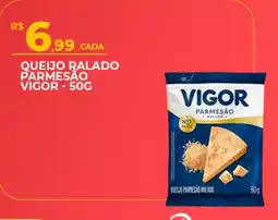 Supermercado Precito queijo ralado parmesão vigor oferta