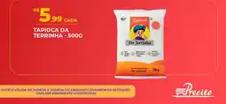 Supermercado Precito Tapioca da terrinha oferta