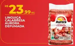 Supermercado Precito Linguiça calabresa aurora defumada oferta