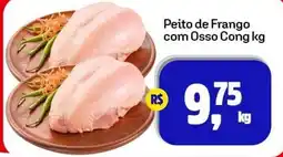 Sj Supermercados Peito de Frango com Osso Cong kg oferta