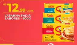 Supermercado Precito Lasanha sadia sabores oferta