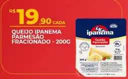 Supermercado Precito queijo ipanema parmesão fracionado oferta