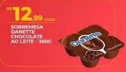 Supermercado Precito sobremesa danette chocolate ao leite oferta