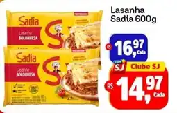 Sj Supermercados Lasanha Sadia oferta
