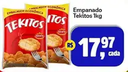 Sj Supermercados empanado tekitos oferta