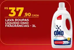 Supermercado Precito Lava roupas líquido omo fragrâncias oferta