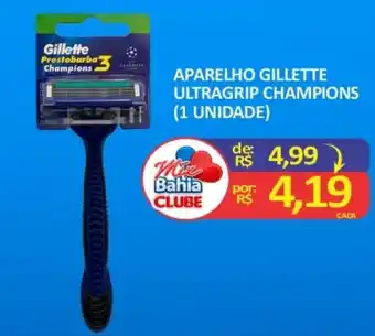Aparelho gillette ultragrip champions