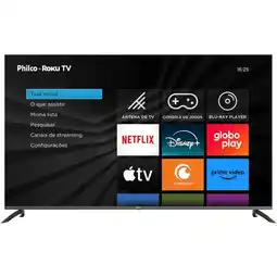 Benoit Smart TV Philco 58 DLED 4K Roku TV Dolby Áudio oferta
