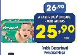 Arena Atacado Fralda Descartavel Personal Mega oferta