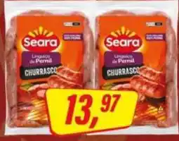 Rede Supermarket Linguiça de Pernil Churrasco oferta