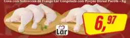 Rede Supermarket Coxa com Sobrecoxa de Frango Lar Congelada com Porção Dorsal Pacote oferta