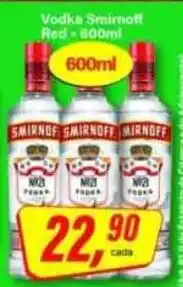 Rede Supermarket Vodka Smirnoff Red oferta