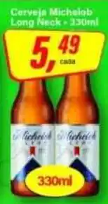 Rede Supermarket Cerveja michelob long neck oferta