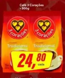 Rede Supermarket Café 3 Corações Tradicional oferta