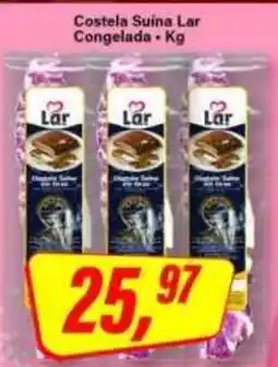 Rede Supermarket Costela Suína Lar oferta