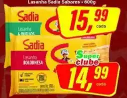 Rede Supermarket Lasanha Sadia Sabores oferta