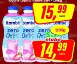 Rede Supermarket Iogurte Líquido Itambé Zero oferta