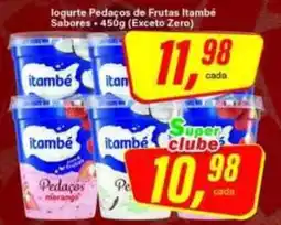 Rede Supermarket Iogurte pedaços de frutas itambé oferta