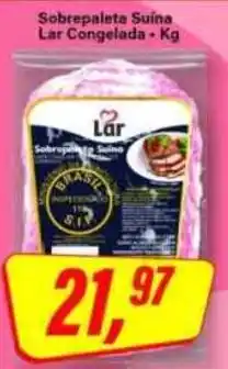 Rede Supermarket Sobrepraleta Suína Lar Congelada oferta