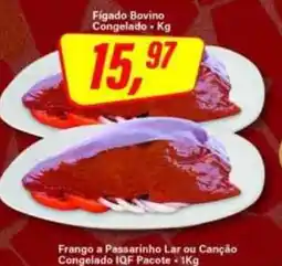 Rede Supermarket Fígado bovino congelado oferta