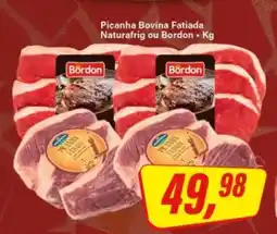 Rede Supermarket Picanha Bovina Fatiada oferta