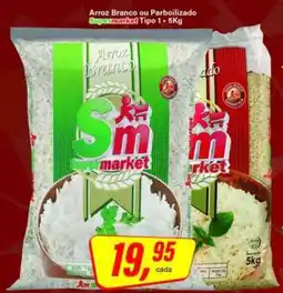 Rede Supermarket Arroz Branco ou Parboilizado oferta