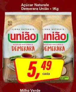 Rede Supermarket Açúcar Naturale Demerara União oferta