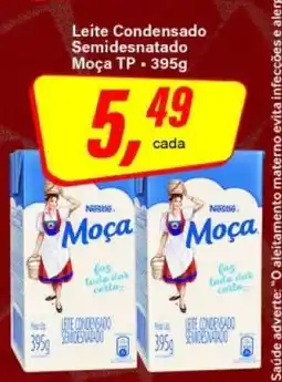 Rede Supermarket Leite Condensado Semidesnatado Moça TP oferta