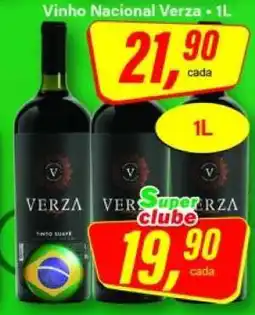Rede Supermarket Vinho Nacional Verza oferta