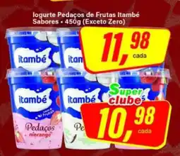 Rede Supermarket Iogurte Pedaços de Frutas Itambé Sabores oferta