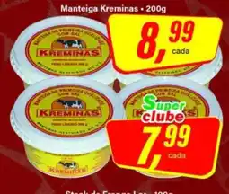Rede Supermarket Manteiga Kreminas oferta