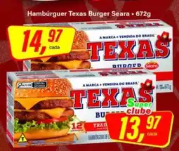 Rede Supermarket Hambúrguer Texas Burger Seara 672g oferta
