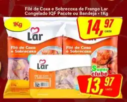 Rede Supermarket Filé de Coxa e Sobrecoxa de Frango Lar oferta