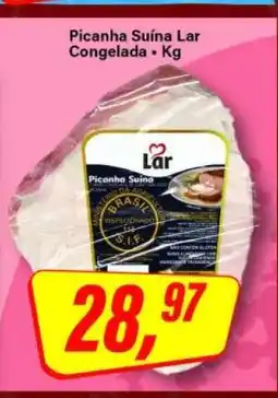 Rede Supermarket Picanha Suína Lar Congelada oferta