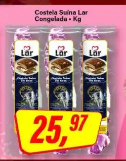 Rede Supermarket Costela Suína Lar oferta
