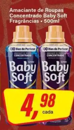 Rede Supermarket Amaciante de Roupas Concentrado Baby Soft oferta