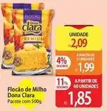 Atacadão Dona clara - flocao de milho oferta