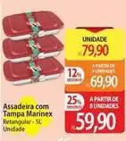 Atacadão De - assadeira com tampa marinex oferta