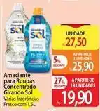 Atacadão Girando sol - amaciante para roupas concentrado oferta