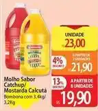 Atacadão Cartuxa colheita - molho sabor catchup/ mostarda oferta