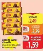 Atacadão Vitarella - biscoito wafer oferta