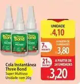 Atacadão Three bond - cola instantanea three bond oferta