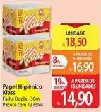 Atacadão Klass - papel higiênico oferta