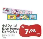 Novo Atacarejo Turma da mônica - gel dental oferta