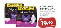Novo Atacarejo Sempre livre - absorvente oferta
