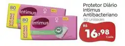 Novo Atacarejo Intimus - protetor diário antibacteriano oferta