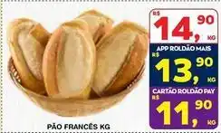 Roldão Mais - pão francês oferta