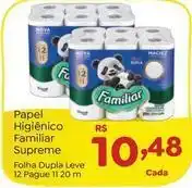 Novo Atacarejo Familiar - papel higiênico supreme oferta